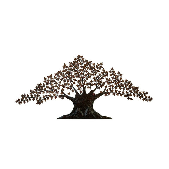 Urban Designs Handcrafted Tree of Life Large Metal Wall Art Decor - 7 Feet
