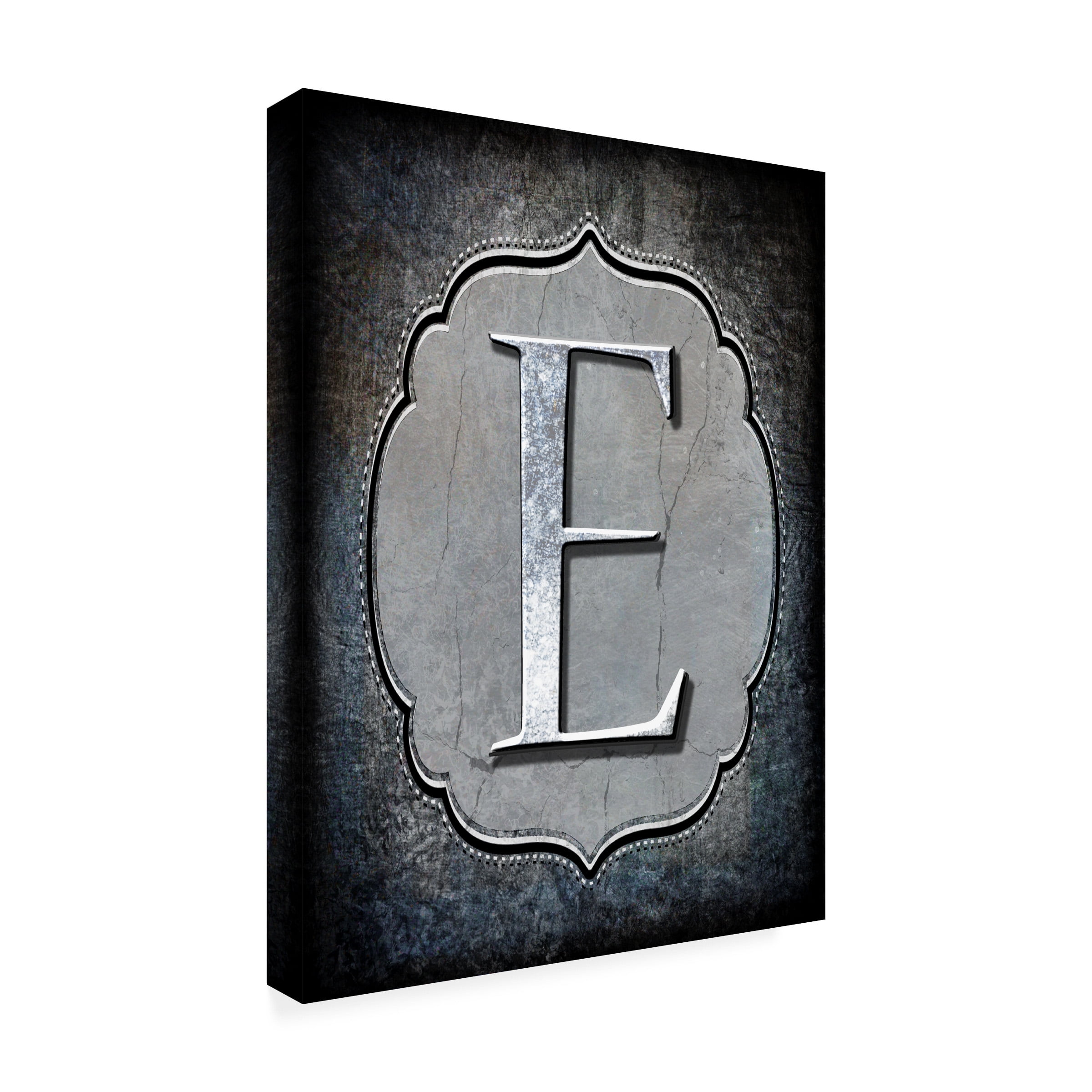 LightBoxJournal 'Letter E' Canvas Art