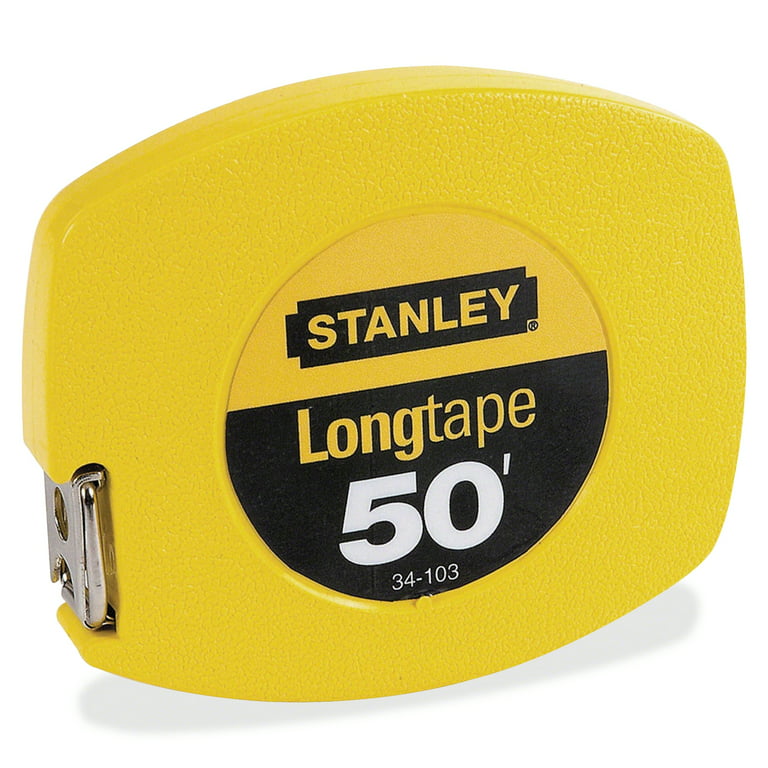 Stanley 34-103 50ft. x 3/8 Longtape Steel Measuring Tape - Filmtools