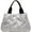 White, variant on Kukuzhu Quilted Shoulder Tote Bag for Women Padding Down Cotton Hobo Bag Casual Large Handbag