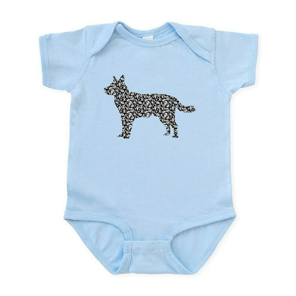 CafePress - Australian Cattle Dog Infant Bodysuit - Baby Light Bodysuit, Size Newborn - 24 Months