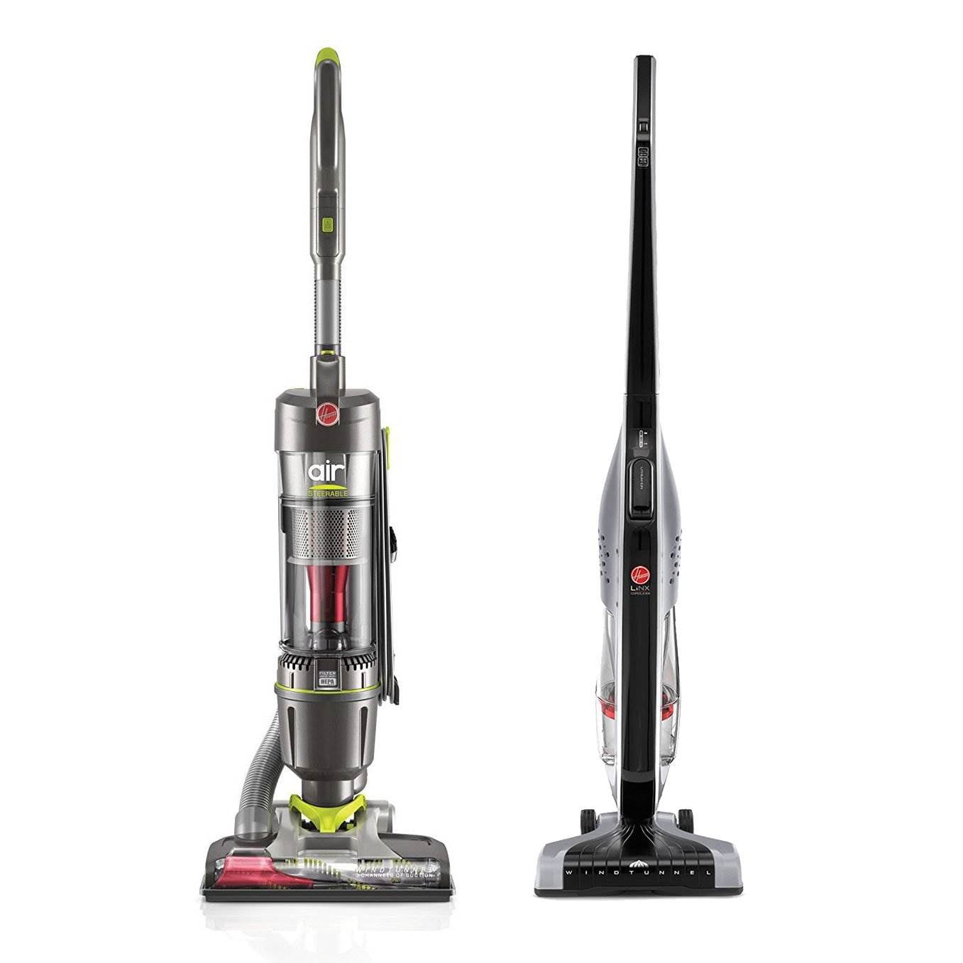 Hoover Air Steerable WindTunnel Vacuum + Stick Vacuum (Certified