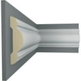 thumbnail image 5 of Ekena Millwork 4 3/4"H x 1 1/4"P x 94 1/2"L Kepler Chair Rail (8-Pack), 5 of 6