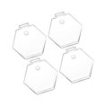 thumbnail image 1 of tredstone 4Pieces Wall Mounted Fish Bowl Flower Tank Pot Fish Decor Glass Vase Plant, 1 of 6