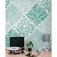 thumbnail image 4 of NextWall  Seaweed Peel and Stick Wallpaper 20.5 in. W x 18 ft. L - Seaglass, 4 of 11