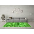thumbnail image 3 of Ahgly Company Indoor Square Abstract Green Modern Area Rugs, 6' Square, 3 of 4
