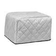 thumbnail image 2 of Dualoai 2 Slice Toaster Cover Polyester Protector Minimalist Kitchen Appliance Cover Gray S, 2 of 9