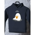 thumbnail image 3 of Adorable Ghost W Heart Hoodie Toddler -Image by Shutterstock,  4 Toddler, 3 of 4
