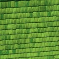 thumbnail image 1 of Ahgly Company Machine Washable Indoor Square Transitional Green Area Rugs, 4' Square, 1 of 7