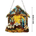 thumbnail image 3 of Xihbxyly Adorno Navideño de Muñeco de Nieve, Decoración Festiva de Cerámica, Frase Única de Amistad con Compañeros de Trabajo, Regalo Navideño para Familiares, Compañeros de Trabajo y Amigos, Tamaño, 3 of 3