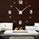 thumbnail image 4 of Reloj de pared Reloj de espejo Metal Número simple Etiqueta DIY 3D Morden Mute Decoración de la sala de estar sidaley JJ24735-02B, 4 of 5