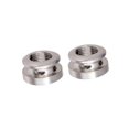 thumbnail image 1 of serony 2 Pieces Guitar Strap Lock Button Threaded Jack for Guitar Parts Sliver, 1 of 9