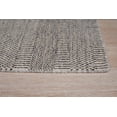 thumbnail image 5 of EORC Beige/Brown Hand Knotted Wool Modern Modern Grass Rug, 2' x 4', 5 of 6