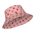 thumbnail image 2 of Kdxio Reflective Bucket Hat - Strawberries Print Bucket Hat for Men,Women, 2 of 9