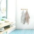 thumbnail image 2 of PiccoCasa Soft Thick Absorbent Jacquard Cotton Bath Towels, 27"x54", Mixed Color, 2PCS, 2 of 7
