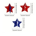 thumbnail image 3 of 4th of July Wooden Star,250th Anniversary 3D Patriotic Memorial Day Tiered Tray,,Decor Rustic Red White Blue Star,Table Decor for American Independence Day Home Office K Shelf, 3 of 8