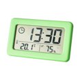thumbnail image 1 of Advancent Despertador LCD Digital ℉/℃ Termómetro Electrónico Portátil Viaje Escritorio Higrómetro Dormitorio Calendario de pared Blanco Decoración del hogar Verde Advancent HA063611-03B, 1 of 6