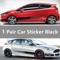 thumbnail image 3 of Sports Racing Stripe Graphic Stickers Truck Auto Car Body Side Door Vinyl Decals, 3 of 5