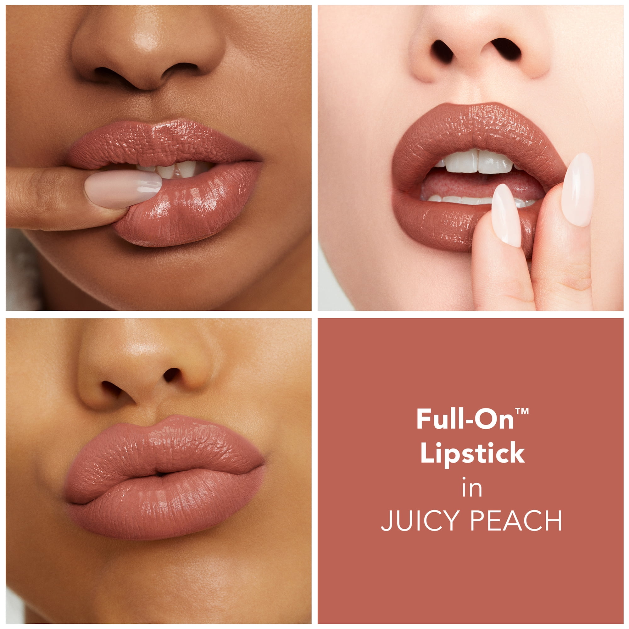 Buxom Full-On™ Satin Lipstick, Juicy Peach