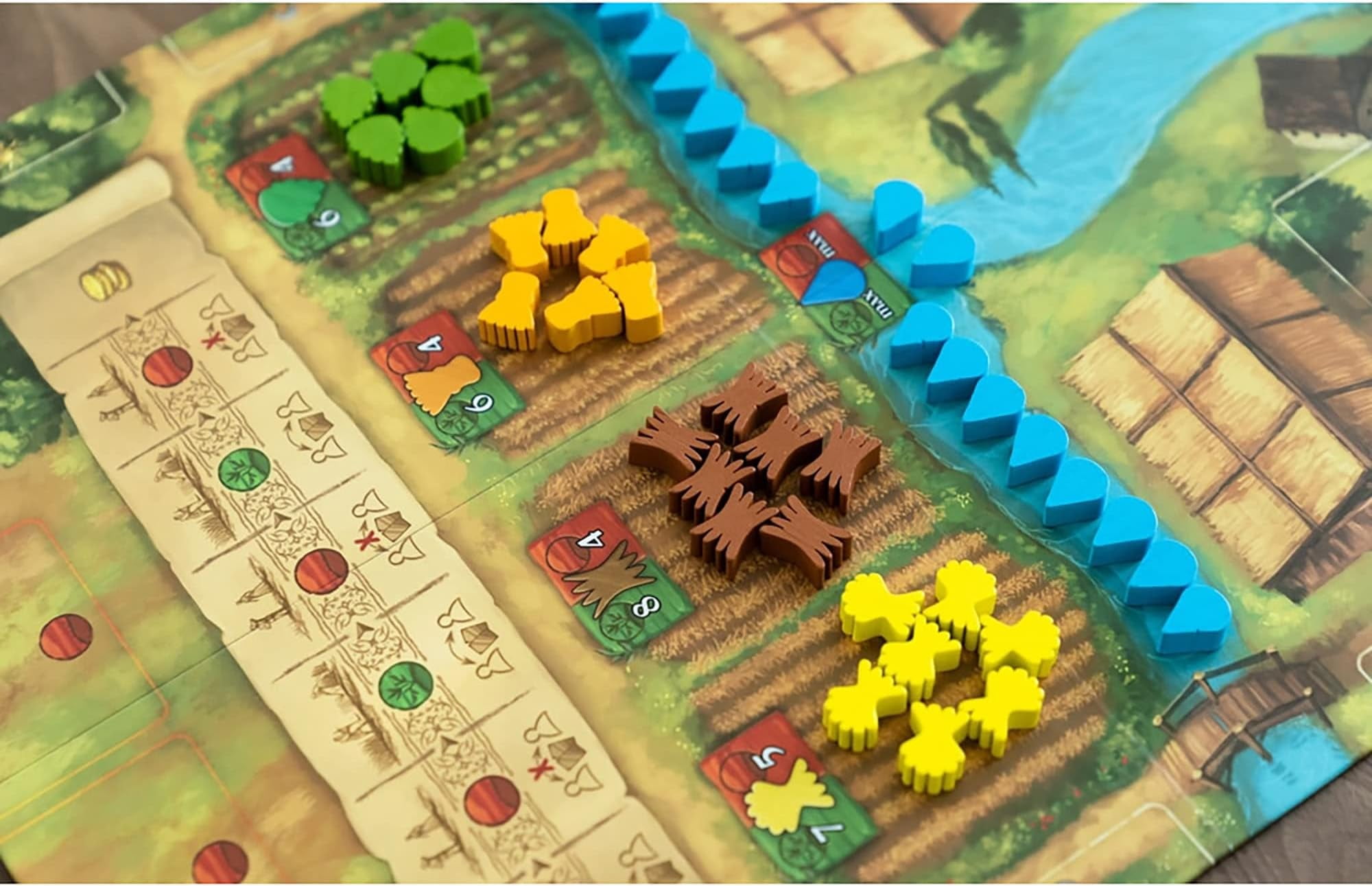 Capstone Games Beer & Bread Card Game for 2 Players, Strategic Brewing and Baking Theme with Competitive Resource Planning, Gameplay Replay Value for Adults and Teens | Ages 10+ | 30 Minute Playtime