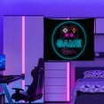 thumbnail image 4 of onlyliua Ofertas Del Día Por Tiempo Limitado Tapiz de Juegos de Neón, Tapiz para Colgar En La Pared, Póster Decorativo para Habitación de Jugador, Tapiz, Ideas de Regalo para Niños, 4 of 6
