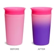 thumbnail image 3 of Munchkin Miracle 360 Taza para Bebés que Cambian de Color, 9 oz, 2 paquetes, rosa/amarillo, 3 of 3