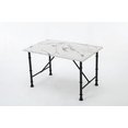 thumbnail image 4 of Boraam 77001 Anders Dining Table, White & Black, 4 of 5