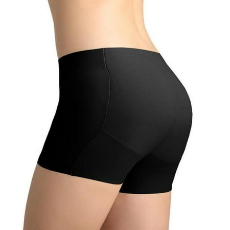 

BIZIZA Women Panties Sexy High Waisted Hipsters Shapewear Control Briefs Underpants Black L