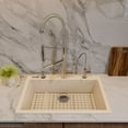 thumbnail image 3 of ALFI brand AB3020DI-B Biscuit 30" Drop-In Single Bowl Granite Composite Kitchen Sink, 3 of 12