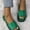 Green, variant on AXXD Black Sandals for Women Summer Ladies Sandals Casual Shoes Outdoor