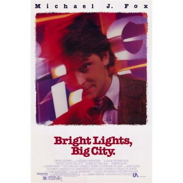 Pop Culture Graphics MOVEE4196 Bright Lights Big City Movie Poster, 11 x 17