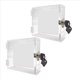 thumbnail image 1 of 2X Caja de Seguridad para Termostato Cubierta de Termostato Universal con Protector de Caja de Seguridad con Llave para Termostato en la Pared Hogar, 1 of 5