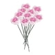 thumbnail image 2 of 10 Uds. de adornos en miniatura de rosas artificiales, flor rosa para casa de 1:12, 2 of 9