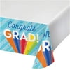 Creative Converting Rainbow Grad Paper Tablecloth, 54 x 102