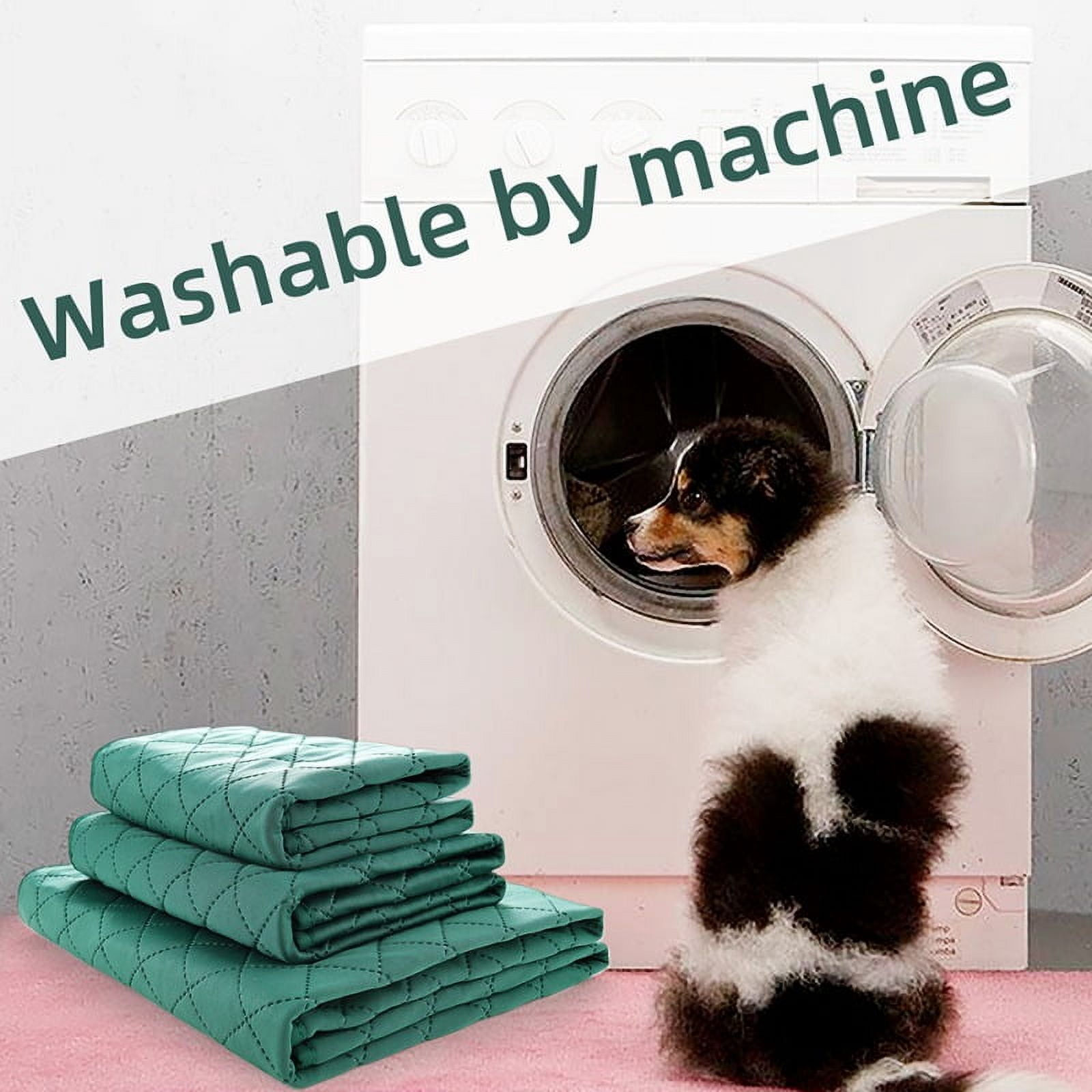 Washable Pee Pads for Dogs, Dog Pad, Reusable Puppy Pads, Dog & Puppy Training Pads - Rounded Corners Washable