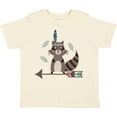thumbnail image 3 of Inktastic Raccoon Woodland Tribal Arrow Boys or Girls Toddler T-Shirt, 3 of 5