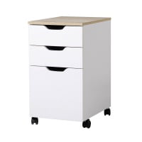 Homcom 3 Drawer Rolling File Cabinet Walmart Canada