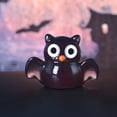 thumbnail image 6 of HCTSHG 6 Pcs Halloween Mini Resin Animals Figures Kit - Luminous Tiny Resin Figurines Accessories, Glow in The Dark Miniature Ghost Figurines for Halloween Party, Tabletop Decor, 6 of 9