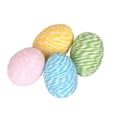 thumbnail image 2 of Decoraciones de Pascua, regalos de Pascua, adornos de Pascua. Juego de 4 huevos de Pascua con textura única de 6 x 8 cm. Para decoración de Pascua. Regalos de Pascua. Huevos de Pascua., 2 of 9