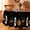 Black, variant on Sm:)e Ghost Cat Jack-O-Lantern Pumpkin Black Halloween Tablecloth 60 x 84 Inch, Wrinkle-Resistant & Machine Washable Table Cover for Dining Decor, Rectangle