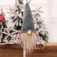 thumbnail image 5 of SPRING PARK Christmas Faceless Gnome Xmas Tree Hanging Santa Ornament Decor Doll Toy Gift, 5 of 7