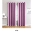 thumbnail image 4 of Baohd 2pcs Polyester Windshield Curtains Car Cool And Stylish In Any Weather And Polyester Fabric Has purple132*160, 4 of 6