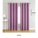 thumbnail image 2 of Billuyoard Cortinas opacas de 2 piezas para un ambiente oscuro y acogedor en cualquier habitación Cortinas de aislamiento térmico Sombras de ventana morado132*160, 2 of 6