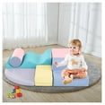 thumbnail image 3 of Soft Climb and Crawl Foam Playset 6 in 1 for Toddlers - Indoor Active Play Structure for Kids, Climbing Toys, Crawling Toys, Safe Play Equipment, 3 of 9