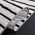 thumbnail image 5 of SAFAVIEH Odyssey Dzvezda Stripe Area Rug, Grey/Black, 4' x 6', 5 of 8