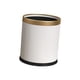 thumbnail image 1 of Cubo de Basura Macarena Blanco Puro con Tapa Abierta, 1 of 8