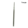 thumbnail image 2 of 6 Inch 150mm Steel Files Without handle Round Half-round Triangular Square Flat, 2 of 5
