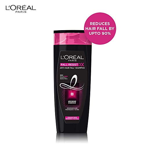 LOreal Paris Fall Resist 3x Shampooing Anti-Chute Capillaire, 360 Ml