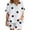 White, variant on ibuvkizy Two Piece Sets for Women,Summer Casual Outfit Sets,Women Jogger Outfit Plus Size,Women Casual Summer Round Neck Printed Short Sleeve Tops and Shorts Two Set Suit,Womens Clothing