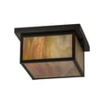 thumbnail image 5 of Meyda 4782 12 in. Square Hyde Park Prime Flushmount, Beige & Iridescent, 5 of 6